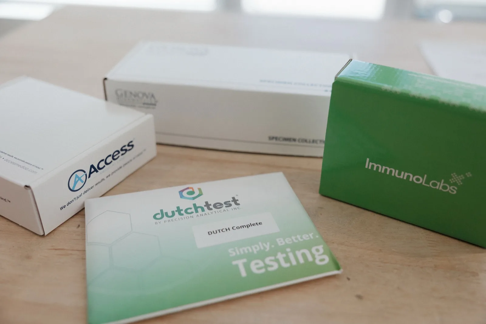 Functional lab testing kits at The Wellness Way - Mason